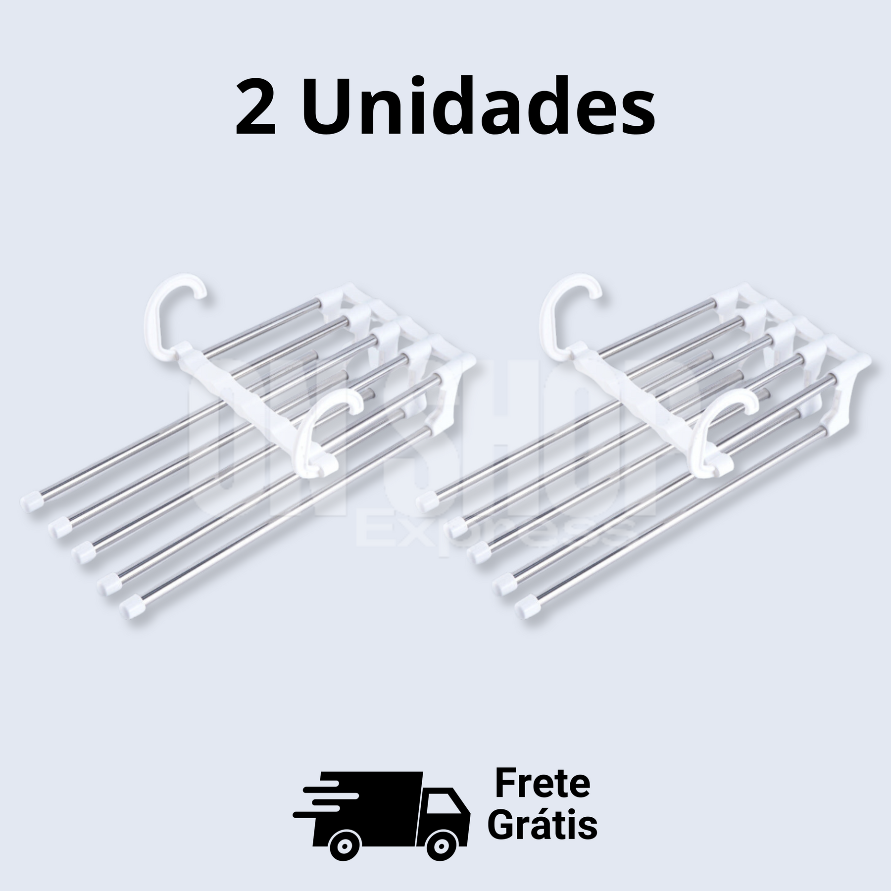 Cabide Mágico Retrátil - Suas Roupas Sempre Organizada