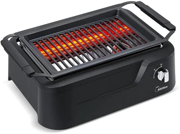Churrasqueira Elétrica Grill Infravermelho E Sem Fumaça Smokeless Midea - Semana Do Consumidor