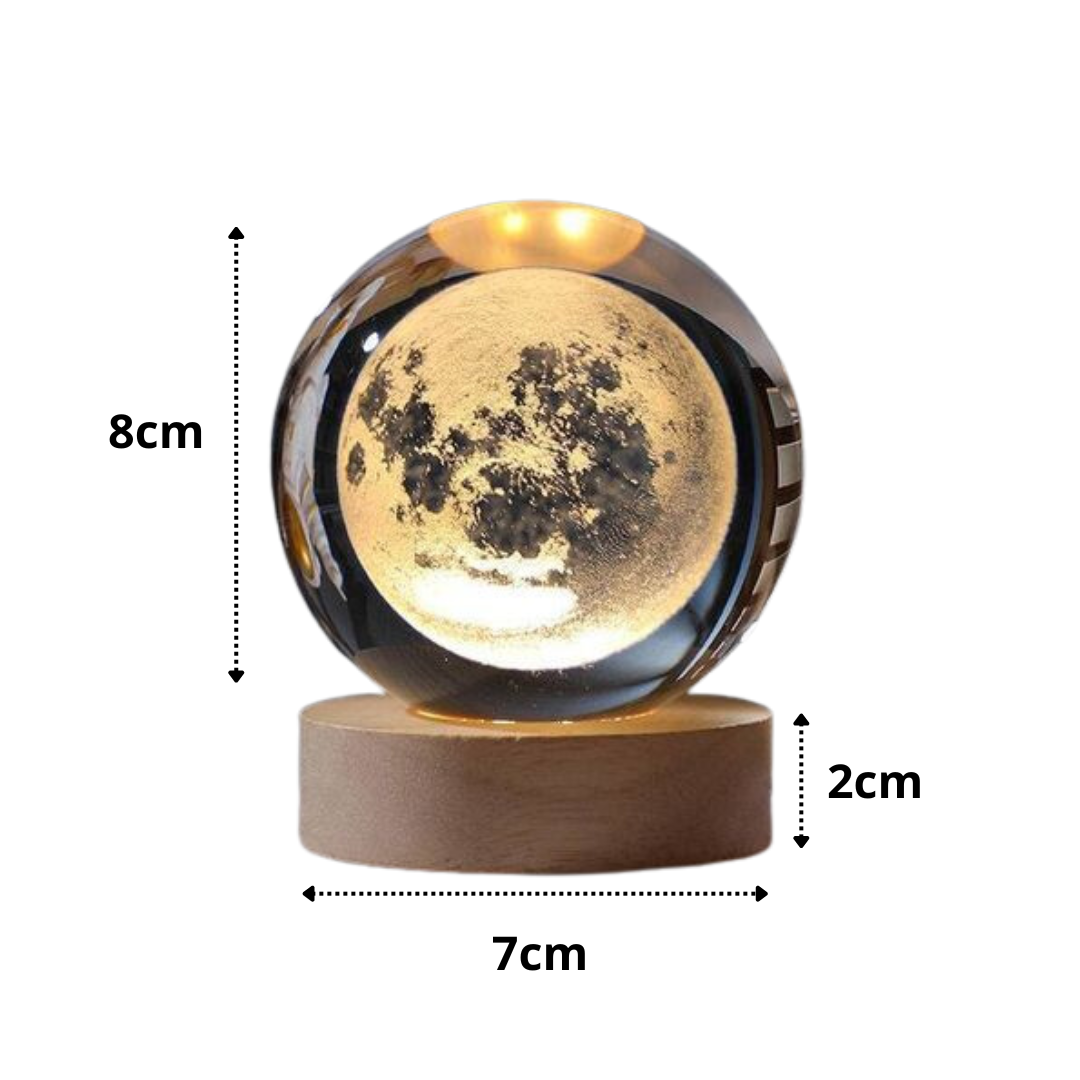 Bola de Cristal Planetária 3D
