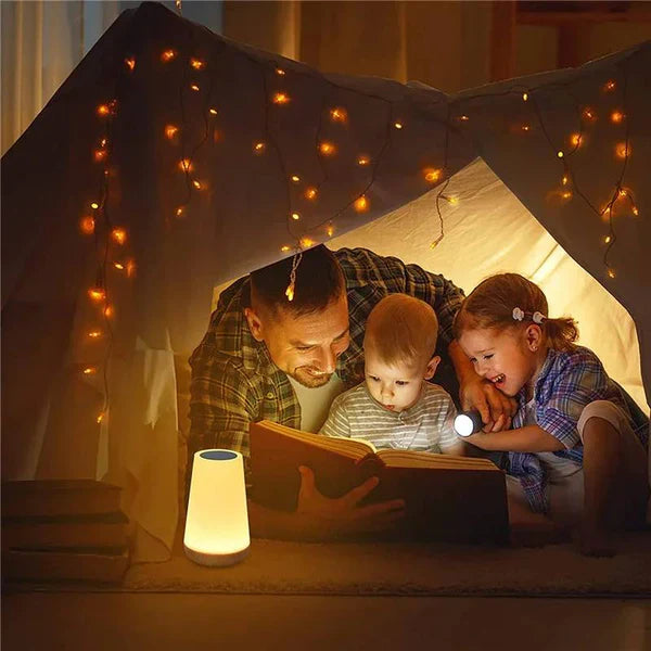 Luminária de Mesa LumiFlex™ - Iluminação RGB em 13 Cores