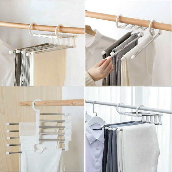 Cabide Mágico Retrátil - Suas Roupas Sempre Organizada