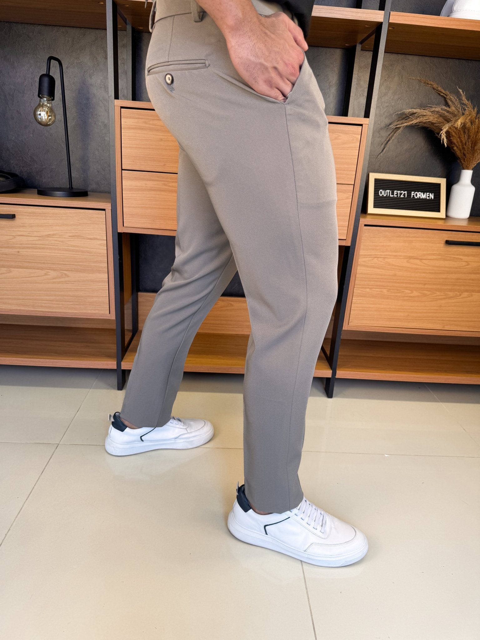 Calça London Alfaitaria Khaki