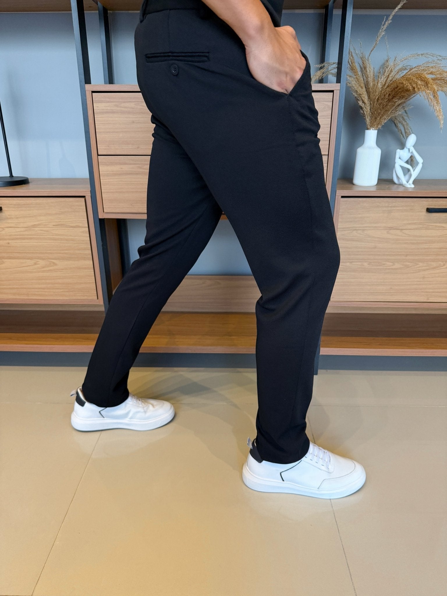 Calça Mônaco Alfaitaria Preta