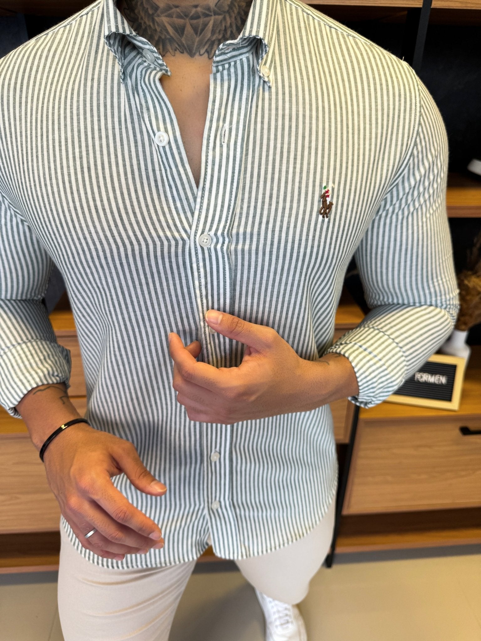 Camisa Polo Ralph. Listrada Clássica Logo Colors