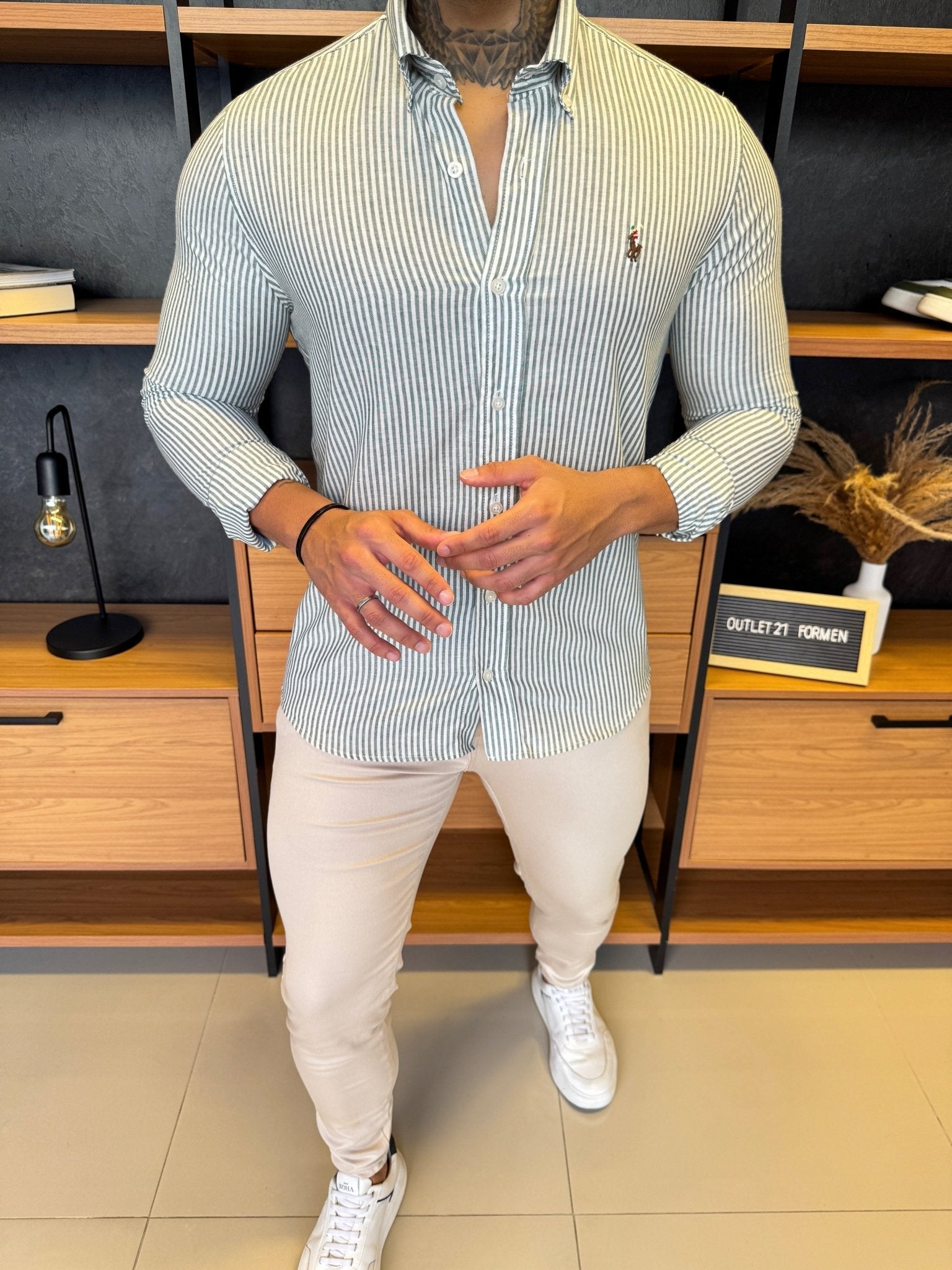 Camisa Polo Ralph. Listrada Clássica Logo Colors