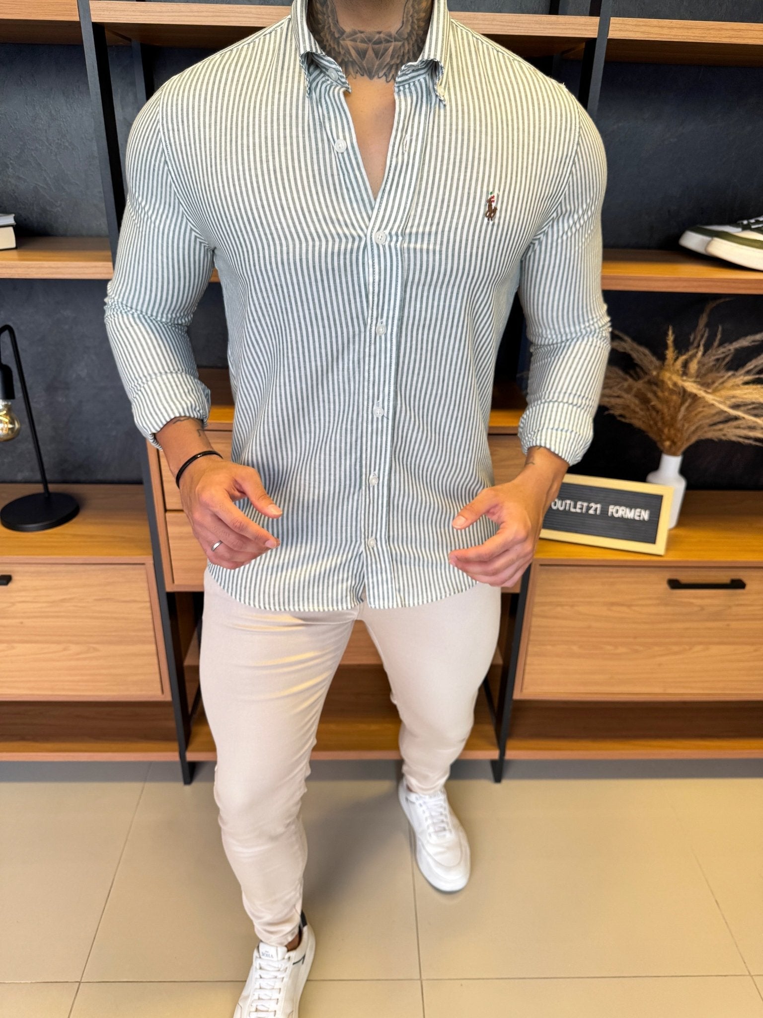 Camisa Polo Ralph. Listrada Clássica Logo Colors