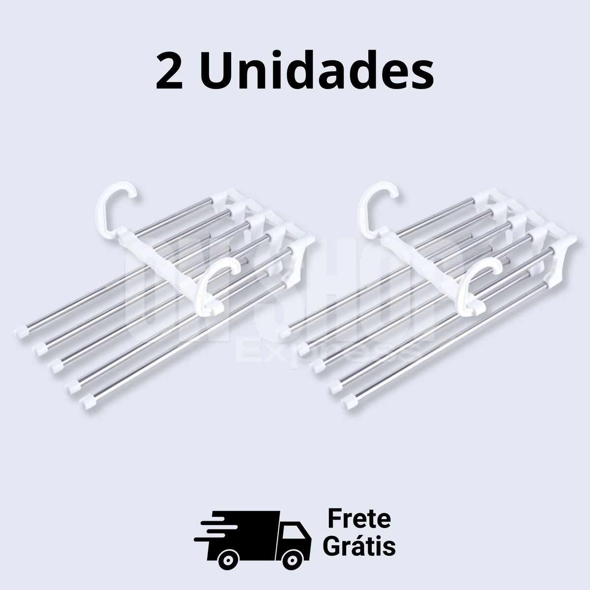 Cabide Mágico Retrátil - Suas Roupas Sempre Organizada