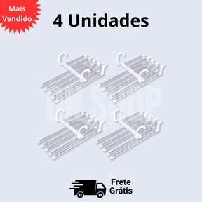 Cabide Mágico Retrátil - Suas Roupas Sempre Organizada