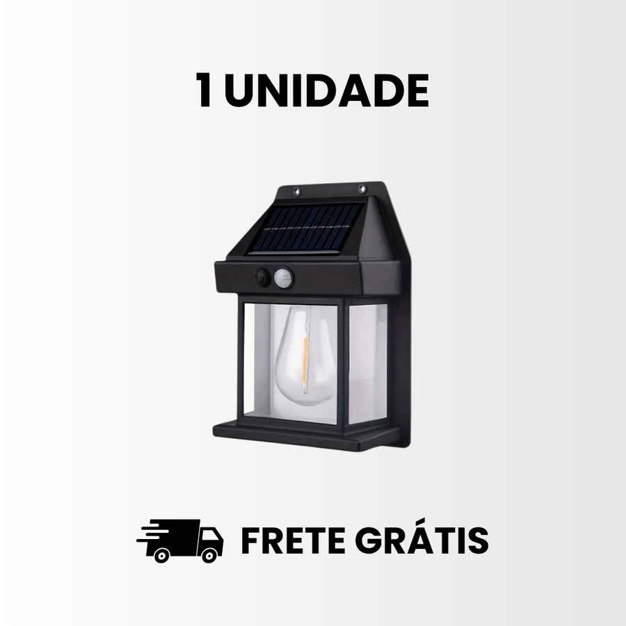 Refletor Solar Ecolux™ - Com sensor de Movimento