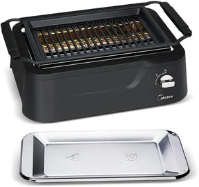 Churrasqueira Elétrica Grill Infravermelho E Sem Fumaça Smokeless Midea - Semana Do Consumidor
