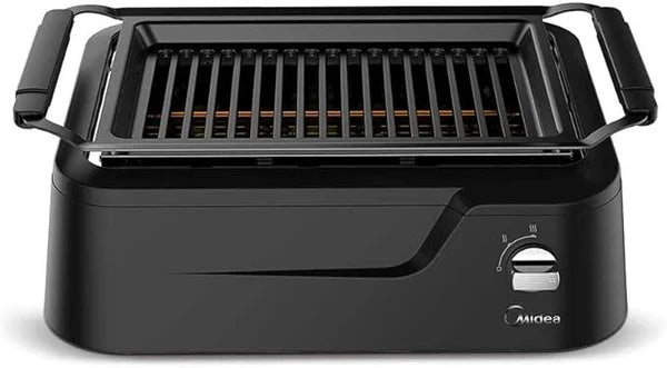 Churrasqueira Elétrica Grill Infravermelho E Sem Fumaça Smokeless Midea - Semana Do Consumidor
