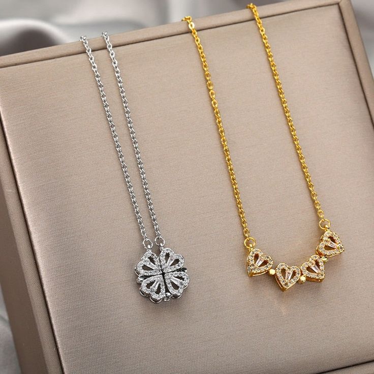 Colar Trevo do Amor - Caixa com 6 Rosas