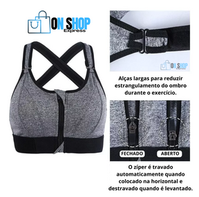 Sutiã Esportivo ActiveComfort® Liberdade Ativa & Conforto Total!