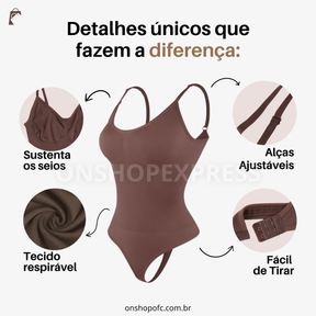 Body Modelador - ShapeSlim [COMPRE 1 & LEVE 2]