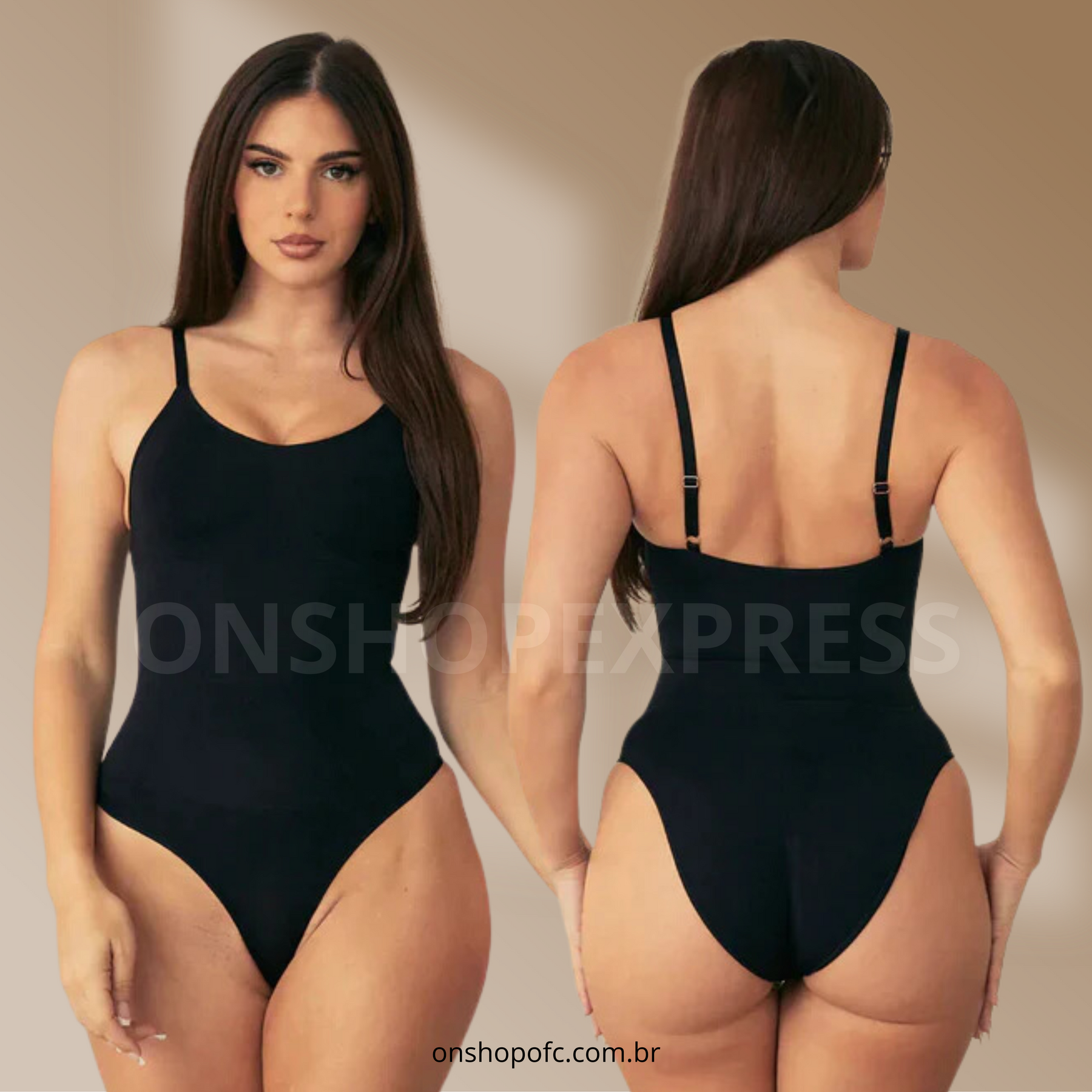 Body Modelador - ShapeSlim [COMPRE 1 & LEVE 2]