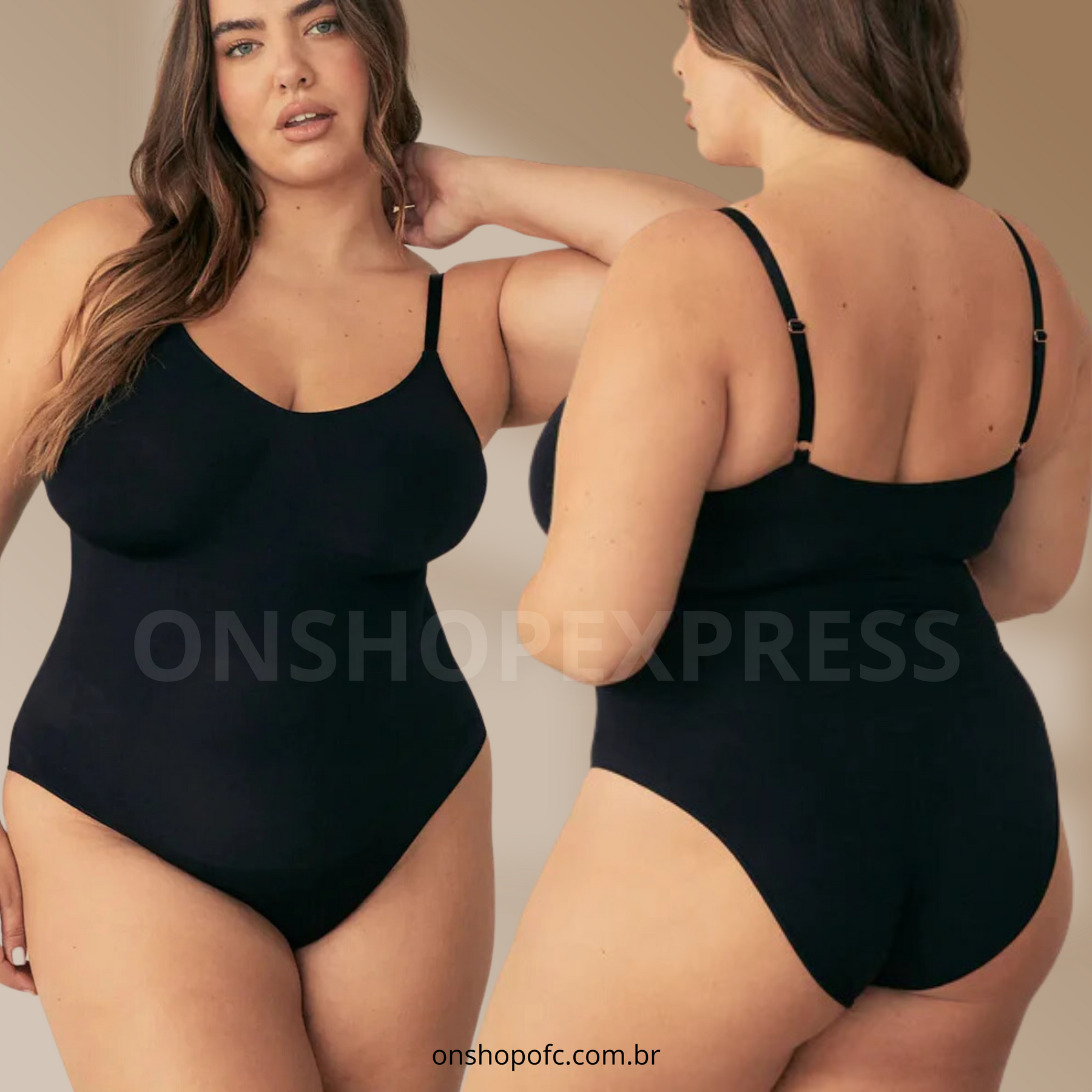 Body Modelador - ShapeSlim [COMPRE 1 & LEVE 2]