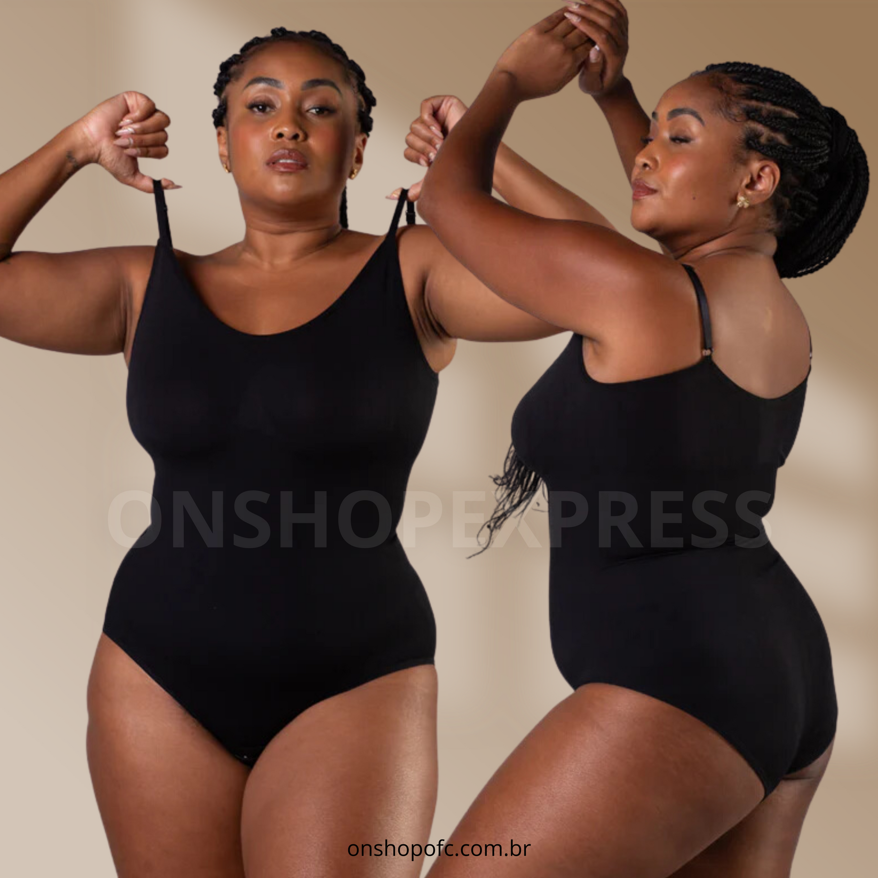 Body Modelador - ShapeSlim [COMPRE 1 & LEVE 2]