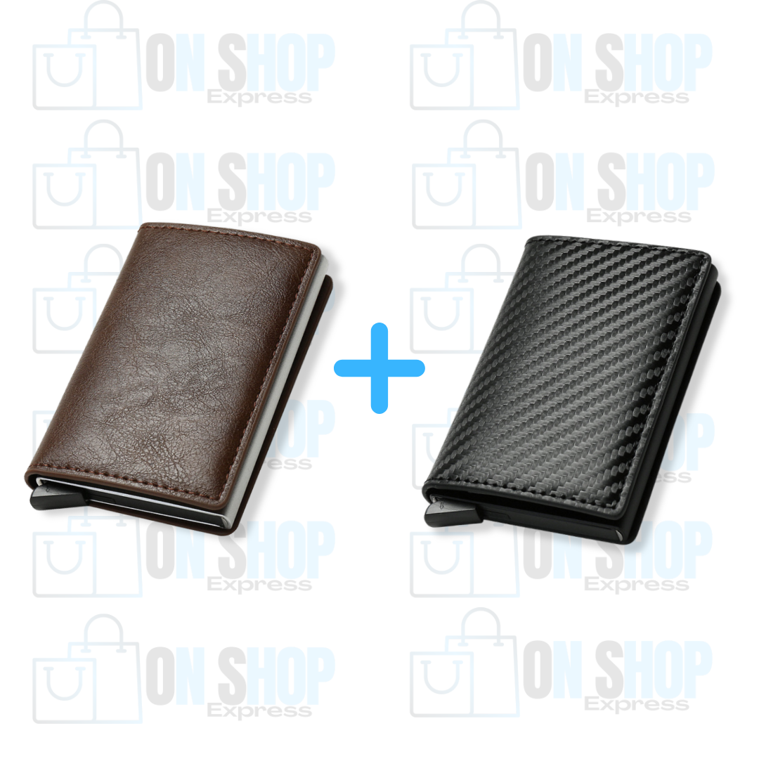 Carteira Antifurto Slim Carbon [COMPRE 1 LEVE 2]