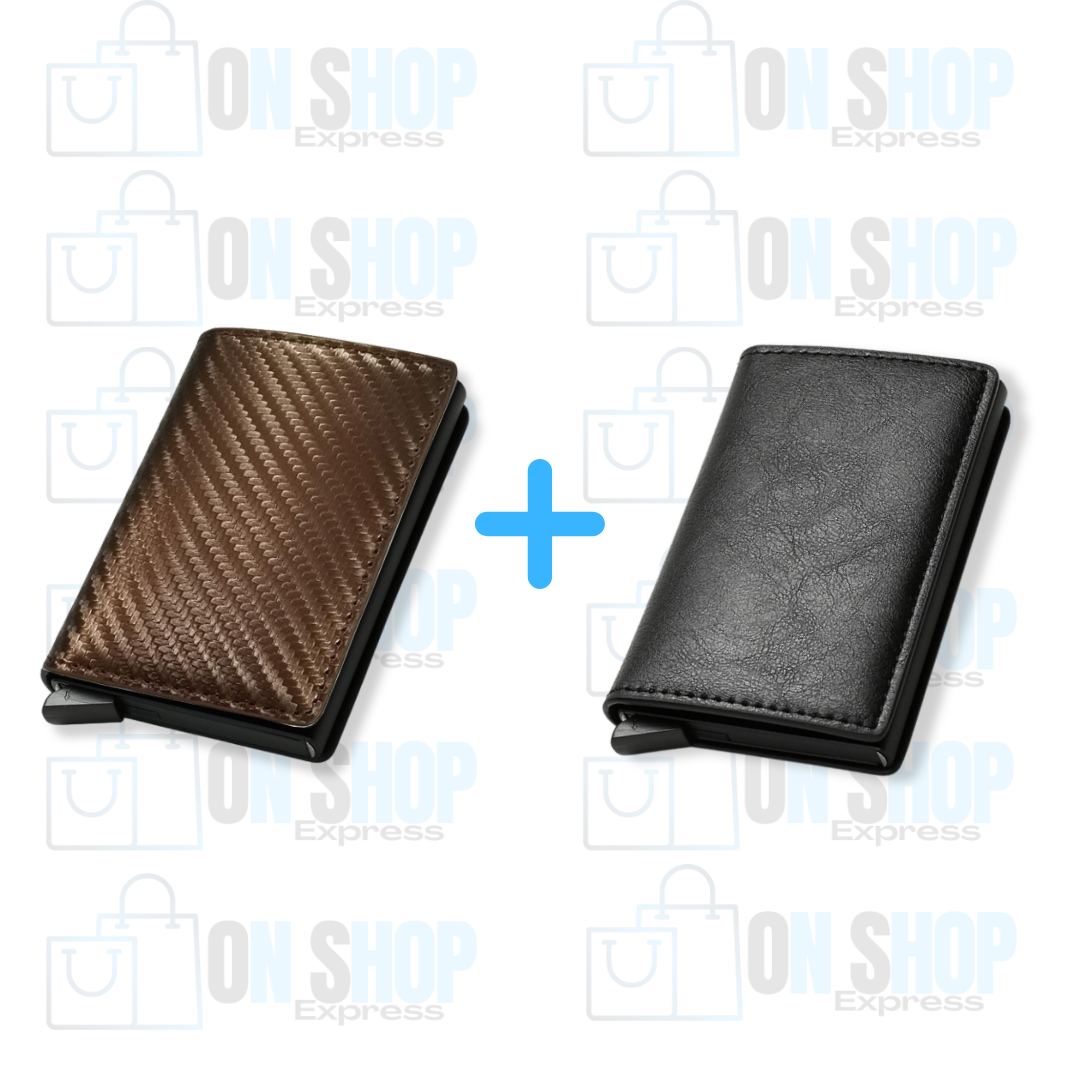 Carteira Antifurto Slim Carbon [COMPRE 1 LEVE 2]