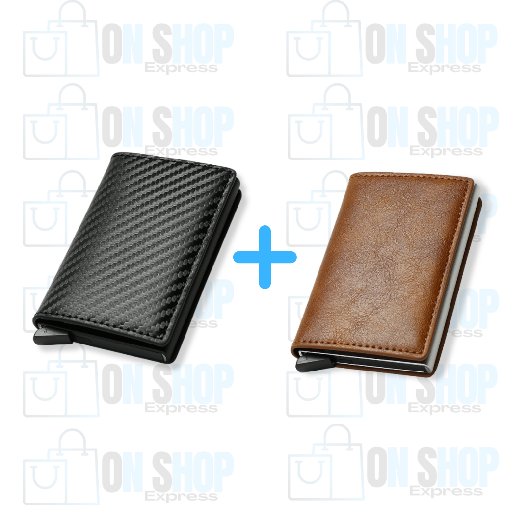 Carteira Antifurto Slim Carbon [COMPRE 1 LEVE 2]