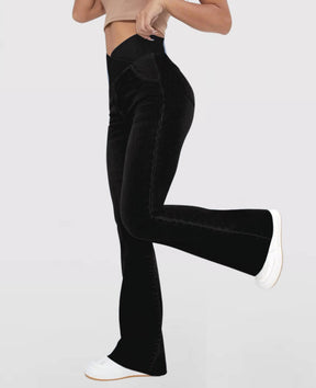 Calça Jeans de Cintura Alta Cruzada Premium