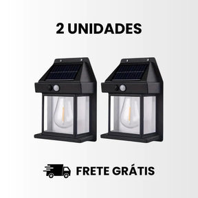 Refletor Solar EcoLux - Com Sensor de Presença