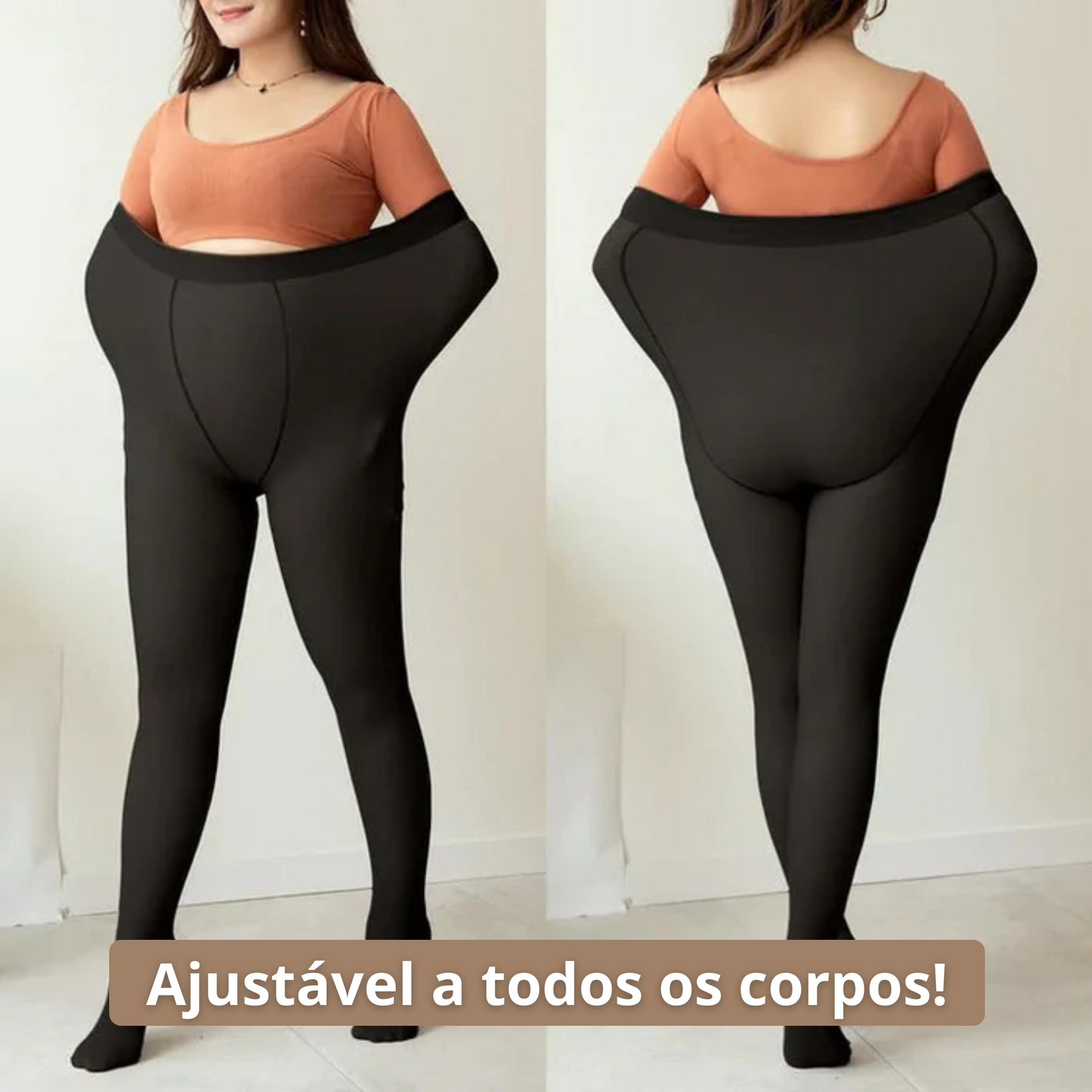 Meia-Calça Peluciada de Lã [COMPRE 1 LEVE 2]