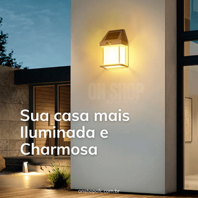 Refletor Solar EcoLux - Com Sensor de Presença