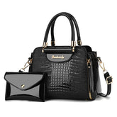 Bolsa Feminina Couro Prestige Glamour­™ + Bolsa de Mão [BRINDE EXCLUSIVO]