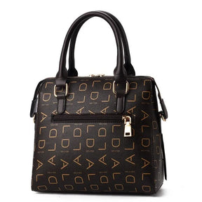 Bolsa Feminina em Couro Le Charme Félin™ + Chaveiro Glamour de Brinde