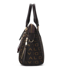 Bolsa Feminina em Couro Le Charme Félin™ + Chaveiro Glamour de Brinde