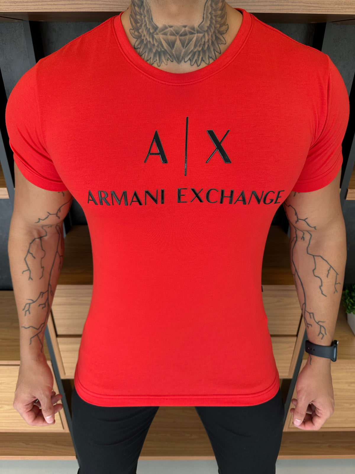 Camiseta AX Classica Vermelha