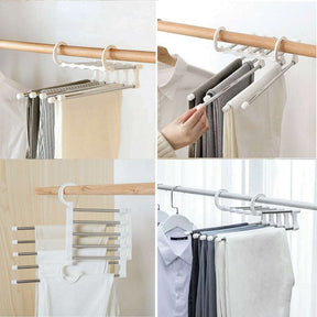 Cabide Mágico Retrátil - Suas Roupas Sempre Organizada