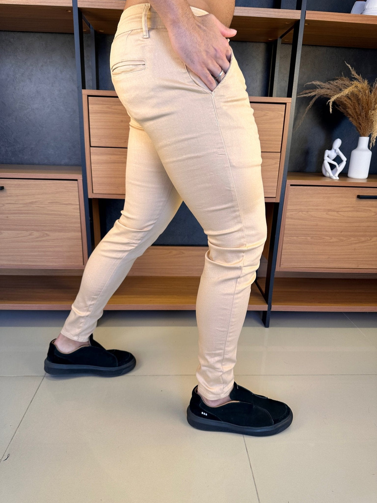 Calça Milano Alfaitaria Areia