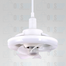 Luminária LED e Ventilador de Teto com Controle FanMaster Premium