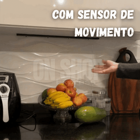 Luminária Recarregável com Sensor de Movimento (COMPRE 1 LEVE 2)