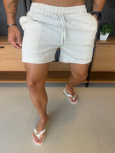 Short Linho Bege