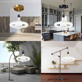 Luminária LED e Ventilador de Teto com Controle FanMaster Premium
